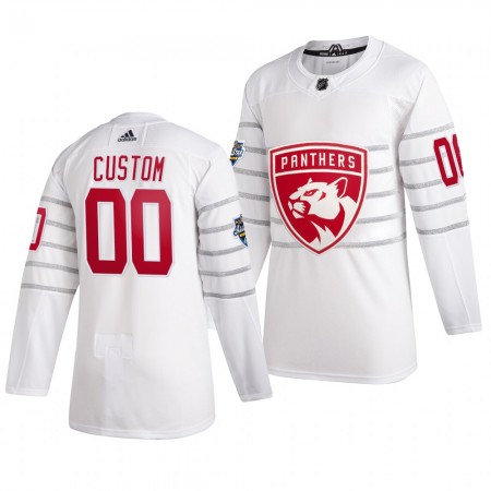 Florida Panthers Personalizado Wit Adidas 2020 NHL All-Star Authentic Shirt - Mannen